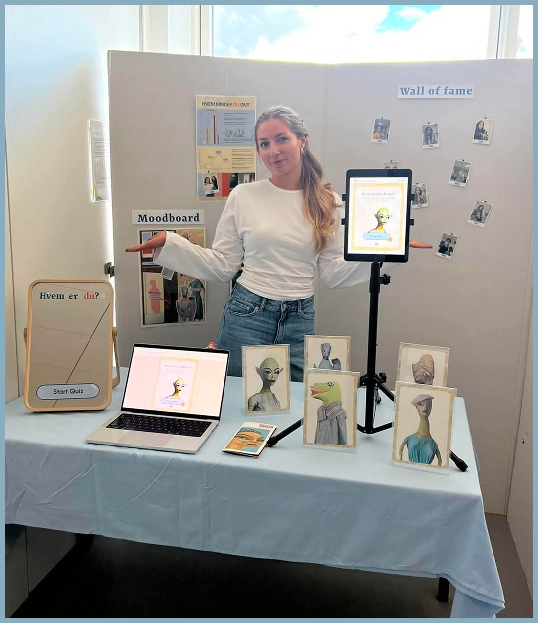 Mig til expo-fremvisningen